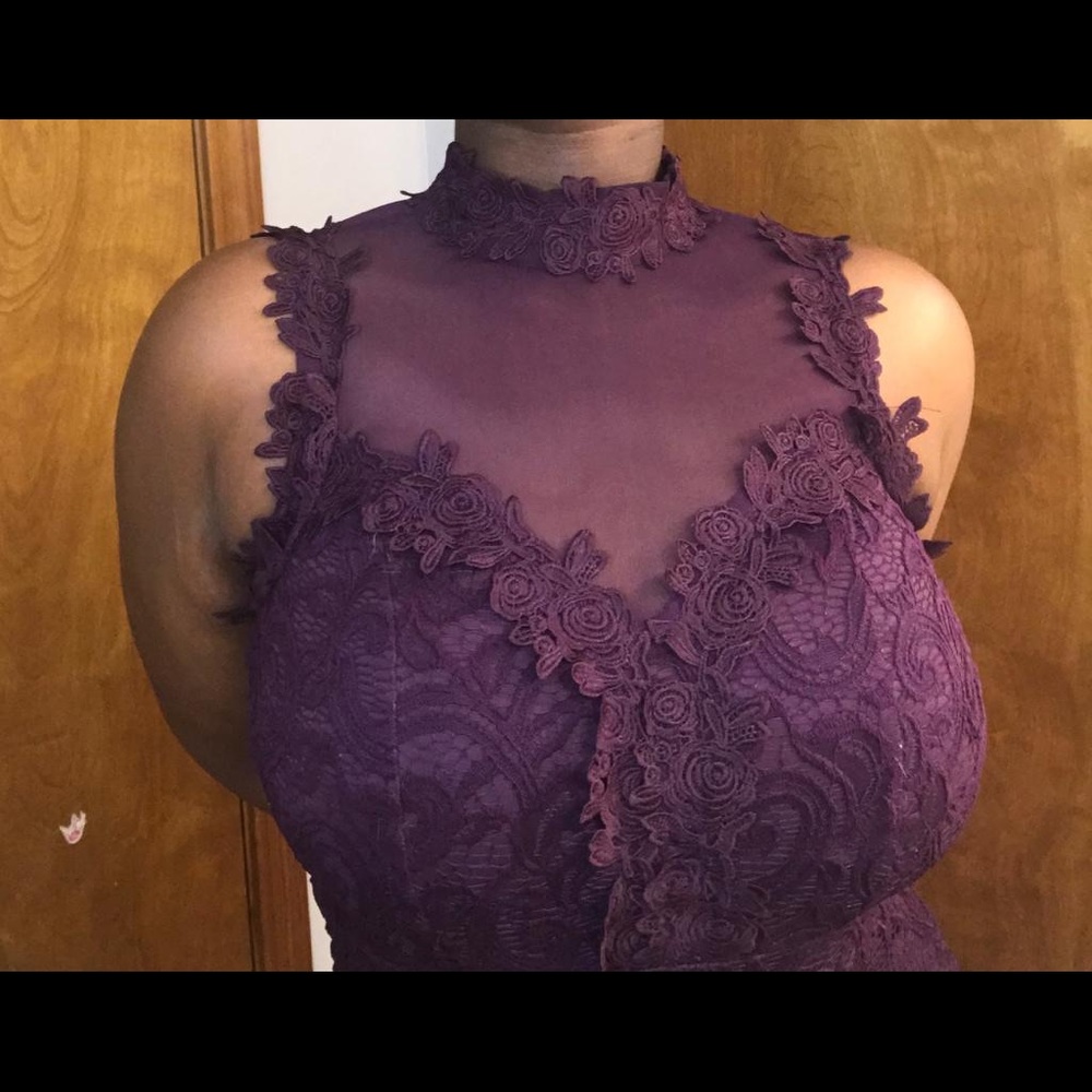 Sexy Purple Dress